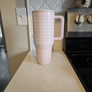 Pink Checkered Hydro Jug